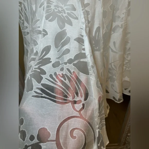 White Black House Market White Spring MIDI Dress Size 2 - Picture 4 of 11